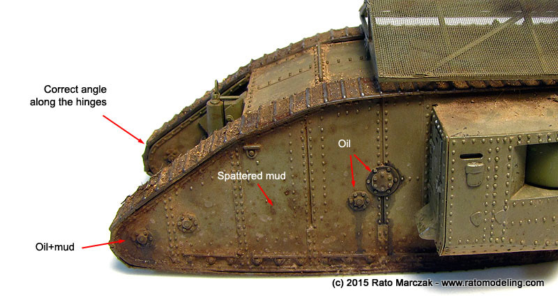 AIRFIX 01315 1:76th Scale WWI Male Tank 