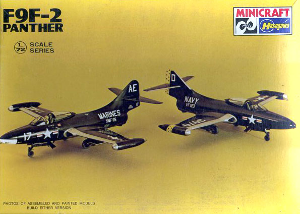 F9F Panther Navy Blue Yellow - Scale Items
